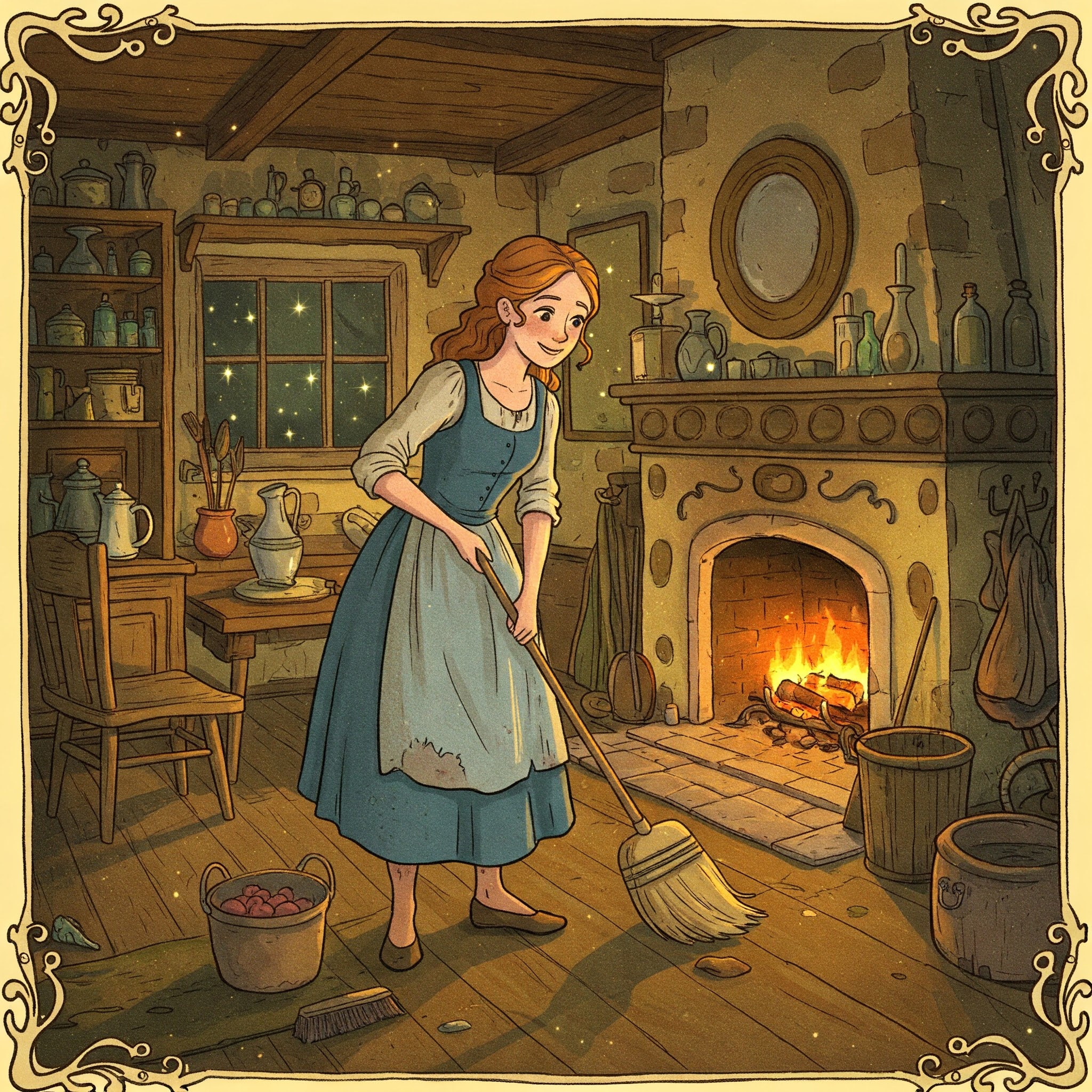 Illustration zu Aschenputtel