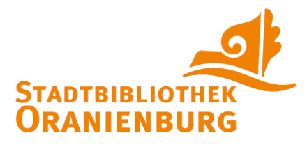 Logo der Stadtbibliothek Oranienburg. Logo der Stadtbibliothek Oranienburg.